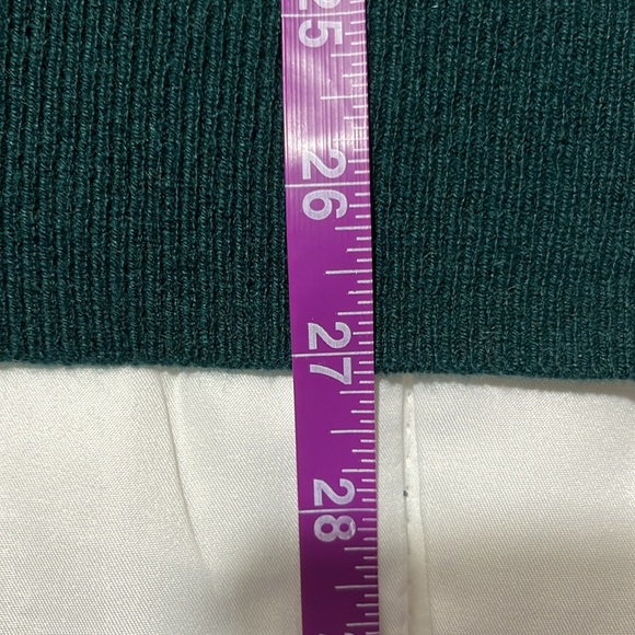 NEW J Crew Cashmere cardigan-stitch crewneck sweater!!! - Picture 6 of 9